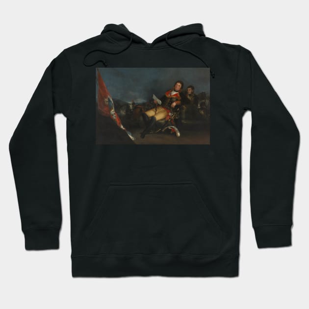 Godoy as General by Francisco Goya Hoodie by Classic Art Stall